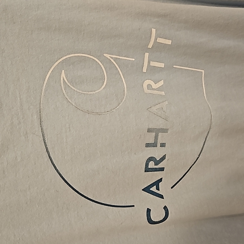 Women's Carhartt t shirt. Light blue, size xl. - Picture 3 of 4